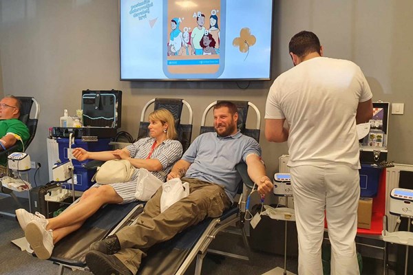 Akcija darivanja krvi u povodu Svjetskog dana darivatelja krvi